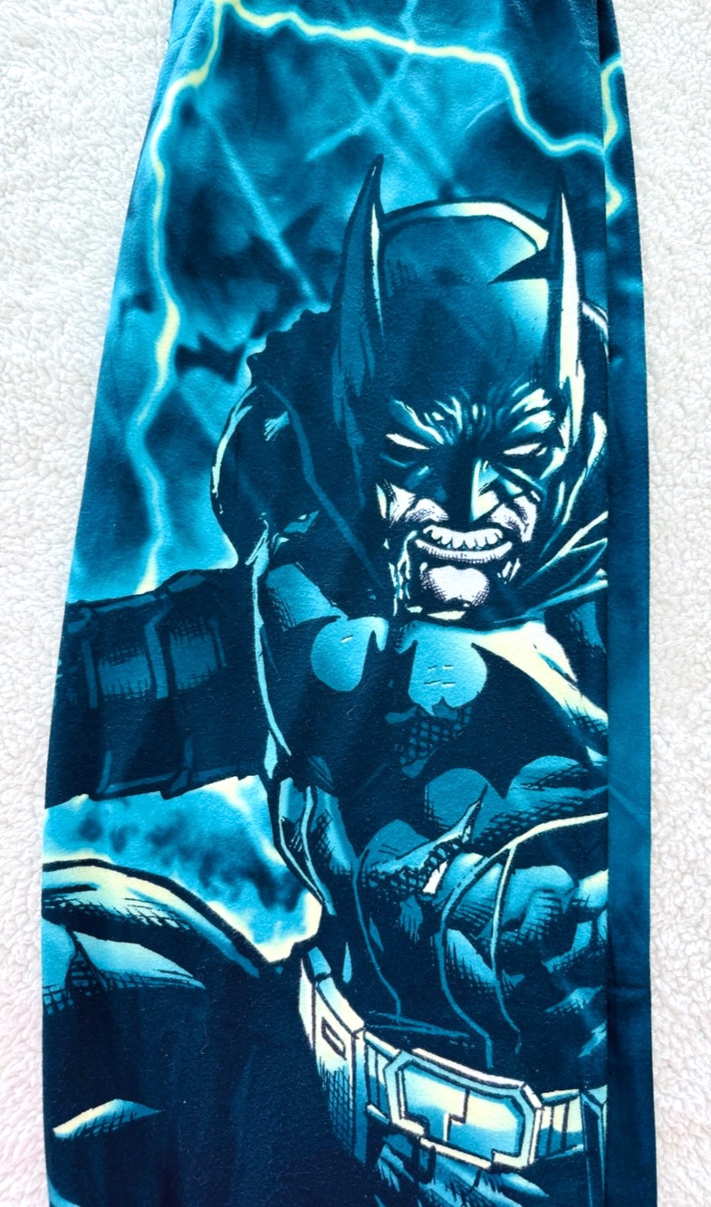 Batman Pajama Pants Mens XXL DC Comics Allover Art Cotton Rare Vintage